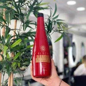 Black Diamond Protein Haarglättungscreme - Formaldehydfrei 1000 ml - Bild 1 von 3