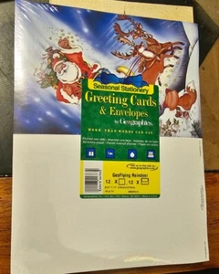 Seasonal Stationery, 12 Greeting Cards & Envelopes by Geographics customize - Picture 1 of 3