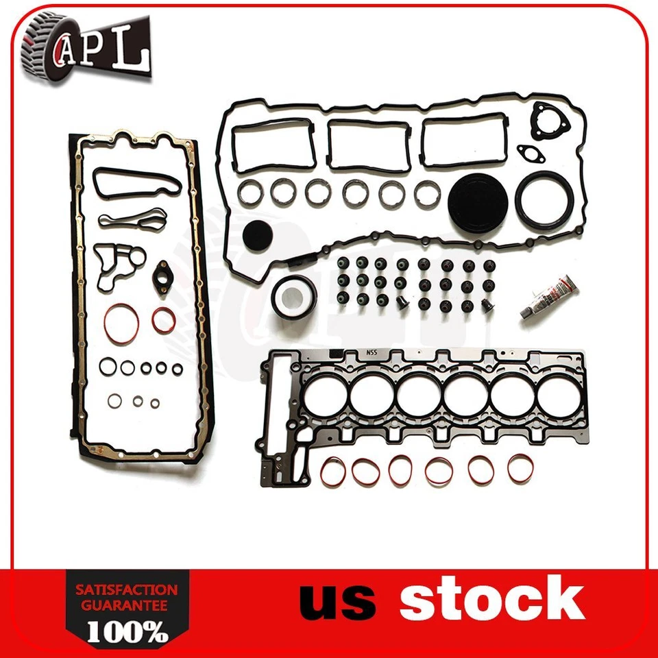 Juego completo de juntas turboalimentadas para BMW Active Hybrid 3 5 7 2013-2015 3,0 L Foto 1 de 4