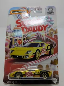Matchbox - 2023 Candy Series 2/6 Sugar Daddy Ford GT 40 (BBHVV77) - Picture 1 of 3