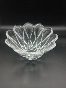 Orrefors Crystal Bowl Scandinavian Modern 6" X 4" 2 Pds 11 Oz - Picture 1 of 9