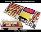 Toy Restore Replacement Decal For Pink Doll Star Traveler Eleganza Motor Home RV
