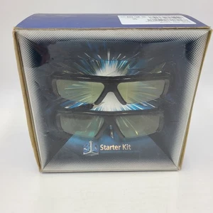 Samsung 3D Brille Starter Kit 3D S mit Shrek, Megamind 3D Blu-ray Discs Filme - Bild 1 von 6