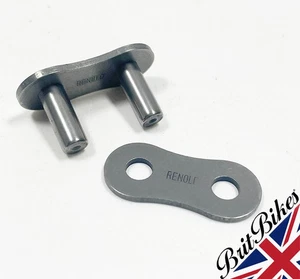 RENOLD CHAIN SOFT LINK 5/8 x 1/4 BSA TRIUMPH NORTON 110-054-07 - Picture 1 of 6