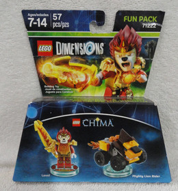 NEW Lego Dimensions Chima Laval Fun Pack 71222 57 Piece Set Retired