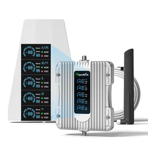 Cell Phone Booster with Smart LCD Display, 5G Compatible for All U.S. Carrier... - Picture 1 of 8