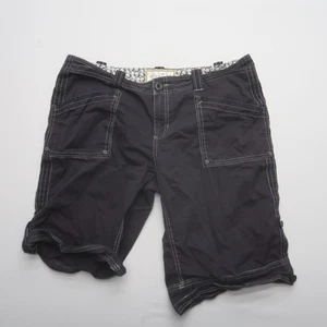 Pantalones cortos cargo enrollables Aventura para mujer talla 14 algodón orgánico elástico entrepierna de 12,5" - Imagen 1 de 8