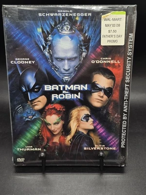 Batman & Robin (DVD Wide/Full Screen) New Sealed Schwarzenegger Clooney Snapcase - Image 1 of 4