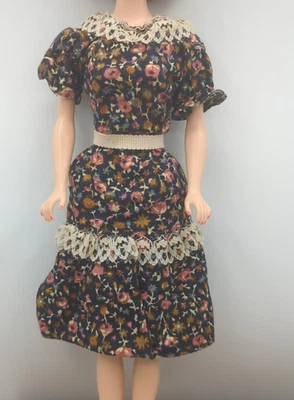 Vestido Floral Muñeca Marx Sindy Vintage Barbie Clon Años 70 Foto 1 de 4