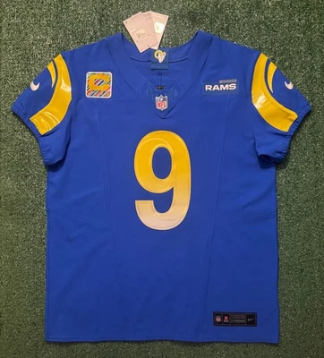 Camiseta deportiva Matthew Stafford Los Angeles Rams azul Nike Vapor FUSE Elite talla 44/L Foto 1 de 4