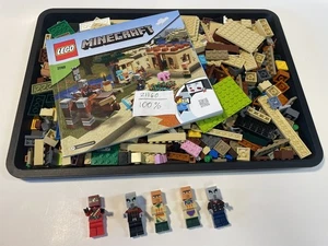 Lego Minecraft 21160: Der Illager-Überfall, mit rotem Ninja, 100% vollständig mit Anleitung - Bild 1 von 6
