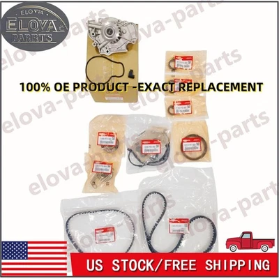 OEM TIMING BELT KIT WATER PUMP FOR 94-02 HONDA ACCORD EX LX DX VP 2.2 2.3L F23A1 Foto 1 de 4
