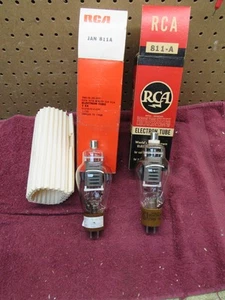 (2) Tubos vintage RCA 811 811A probados TV-7 - Imagen 1 de 14