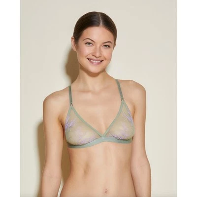 Bralette de copa suave Cosabella KALAHARI - Nile Mist - Grande - Nuevo con etiquetas - Hecho en Italia Foto 1 de 4