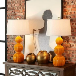 28" Ceramic Table Lamp Set (Set of 2) - Picture 1 of 15
