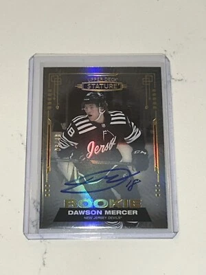 2021-22 DAWSON MERCER STATURE PHOTO VARIATION AUTO ROOKIE /49! - Image 1 of 2