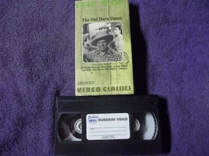 THE OLD BARN DANCE-WESTERN-GENE AUTRY-ROY ROGERS-SMILEY BURNETTE VHS - Picture 1 of 3