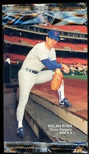 HOF Card 1990 Mother's Cookies Nolan Ryan 5000 K's Cookies Nolan Ryan #2 