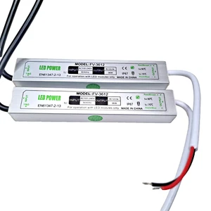 LED Driver 12V DC 36 Watts IP67 Waterproof Power Supply 3A Power Transformer 2pc - Picture 1 of 7