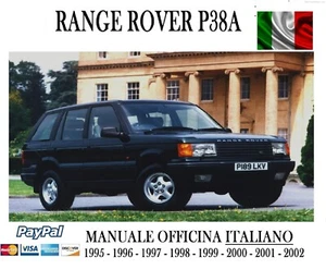 MANUALE OFFICINA ITALIANO RANGE ROVER P38A 4,0 Litri V8 Benzina SE CAMBIO AUTOM - Foto 1 di 1