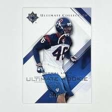 2004 Upper Deck Ultimate Collection Jammal Lord RC, /750 #77 Houston Texans