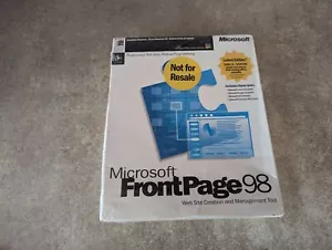 MICROSOFT FRONTPAGE 98 FULL VERSION FOR WINDOWS K1-1 - Picture 1 of 4