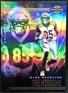 Camiseta Higgins Rookie 2020 Illusions Base RC Bengals - Imagen 1 de 2