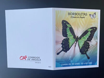 Angola 2018 Mi. Carnet MH 1926-1929 Folleto Mariposas Fauna Insectos Borboleta Foto 1 de 2
