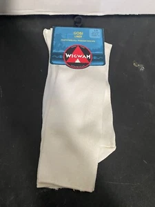 Vintage WigWam Liner Socks SZ LG Women Or Men Gobi Liner White - Picture 1 of 3