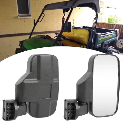 Espejos retrovisores laterales UTV 1,75"-2" para John Deere Gator HPX 625I 825I 860I 855D Foto 1 de 4