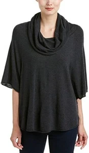 Joie Celia Cowl Neck Pullover Sweater Womens S Small Navy Blue Short Sleeves - Picture 1 of 7