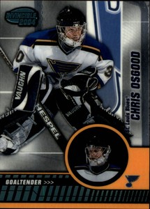 2003-04 (BLUES) Pacific Invincible Blue #81 Chris Osgood /350
