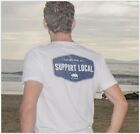 Surf T-Shirt Beach Surfwear - Ulupono Surf Company "Support Local Tee"