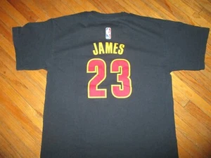 LEBRON JAMES CLEVELAND CAVALIERS 23 TRIKOT T-SHIRT Vintage Adidas Go To Tee JUGEND XL - Bild 1 von 2