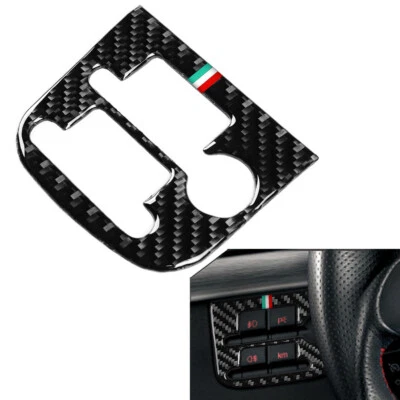 Cubierta del panel de control del interruptor de faros para Alfa Romeo 159 Brera Spider negro Foto 1 de 4