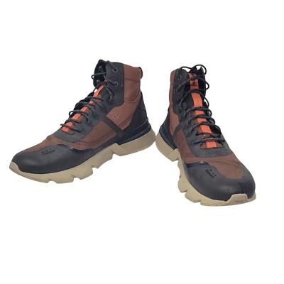 SOREL Kinetic Rush Mid 运动鞋 琥珀色 / 水牛 防水 1952001 男式 美国 10.5 — 第 1/4 张图片