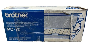 Brother PC-70 Cartouche De Impression Original Fax T72/T74/ T76/T782/T92/T94 - Afbeelding 1 van 4