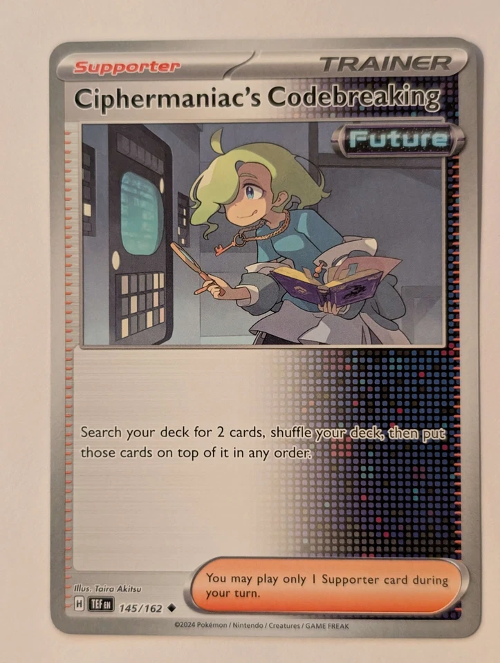 Ciphermaniac's Codebreaking - 145/162Uncommon SV05: Temporal Forces Near Mint - Image 1 of 1
