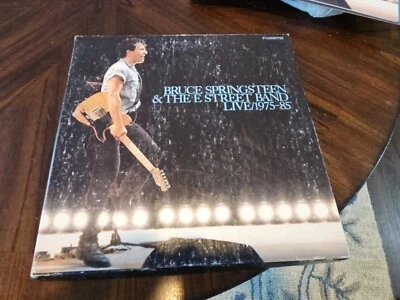 BRUCE SPRINGSTEEN & E STREET BAND LIVE 1975-85 3 Cassette Tapes are Sealed - Image 1 of 4