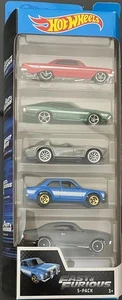 HOT WHEELS 2018 FAST & FURIOUS 5 CAR GIFT PACK .SEE COMBINED OFFERS - Picture 1 of 2