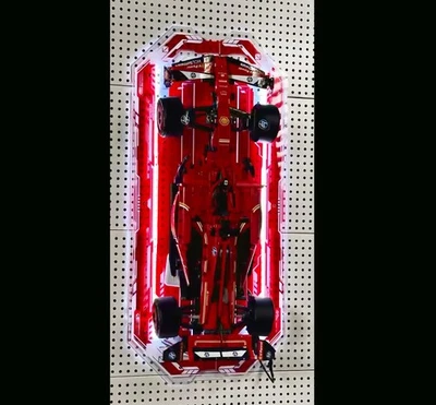 LED Acrylic Display wall mount or stand for LEGO 42207 Ferrari SF-24 F1 Car - Image 1 of 4