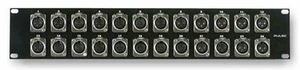 PULSE - 2U Rackpanel mit 24 XLR Buchsen - Bild 1 von 1