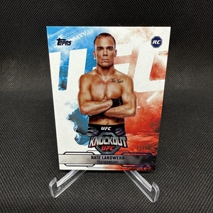 2025 Topps Knockout UFC Nate Landwehr Rookie Blue Base 17/50 #30 - Bild 1 von 3