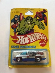 Mattel Hot wheels The Heroes 1980 Silver Surfer Van No. 3300 - Picture 1 of 6