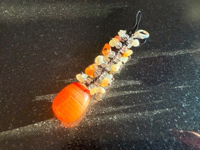 SONDERANGEBOT SONDERPOSTEN Karneol EDELSTEIN Schlüsselanhänger Taschen Auto Jungfrau GEBURTSSTEIN Neu 2523