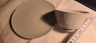 Mokkatasse KPM Seladon 1950er Jahre - Bild 1 von 4