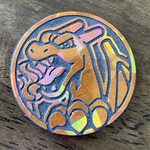 Charizard Coin Orange Mirror 2017 GX Premium Collection - Bild 1 von 2