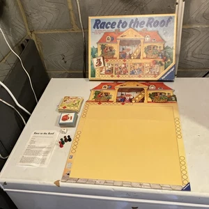 Vintage Ravensburger Race To The Roof Board Game Complete Retro - Picture 1 of 9