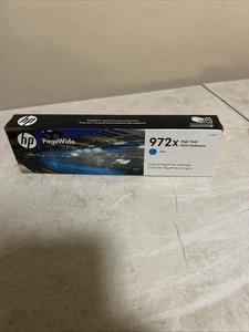 ORYGINALNY WKŁAD HP 972X High Yield CYAN PageWide L0R98NOWE ZAPIECZĘTOWANE PUDEŁKO - Zdjęcie 1 z 4