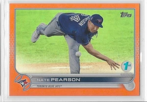 2022 Topps Series 1 1st Edition Orange #289 NATE PEARSON (32/75) *free shipping* - Picture 1 of 2